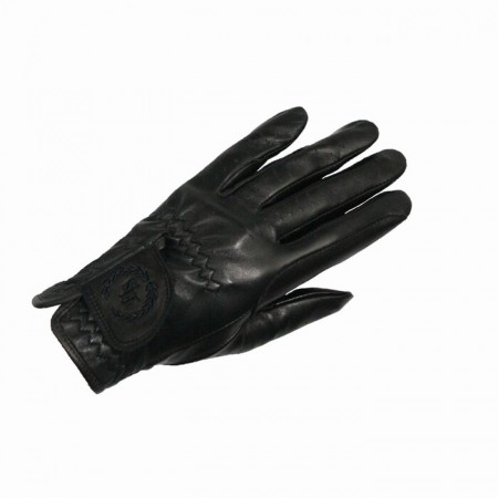 Leather glove black
